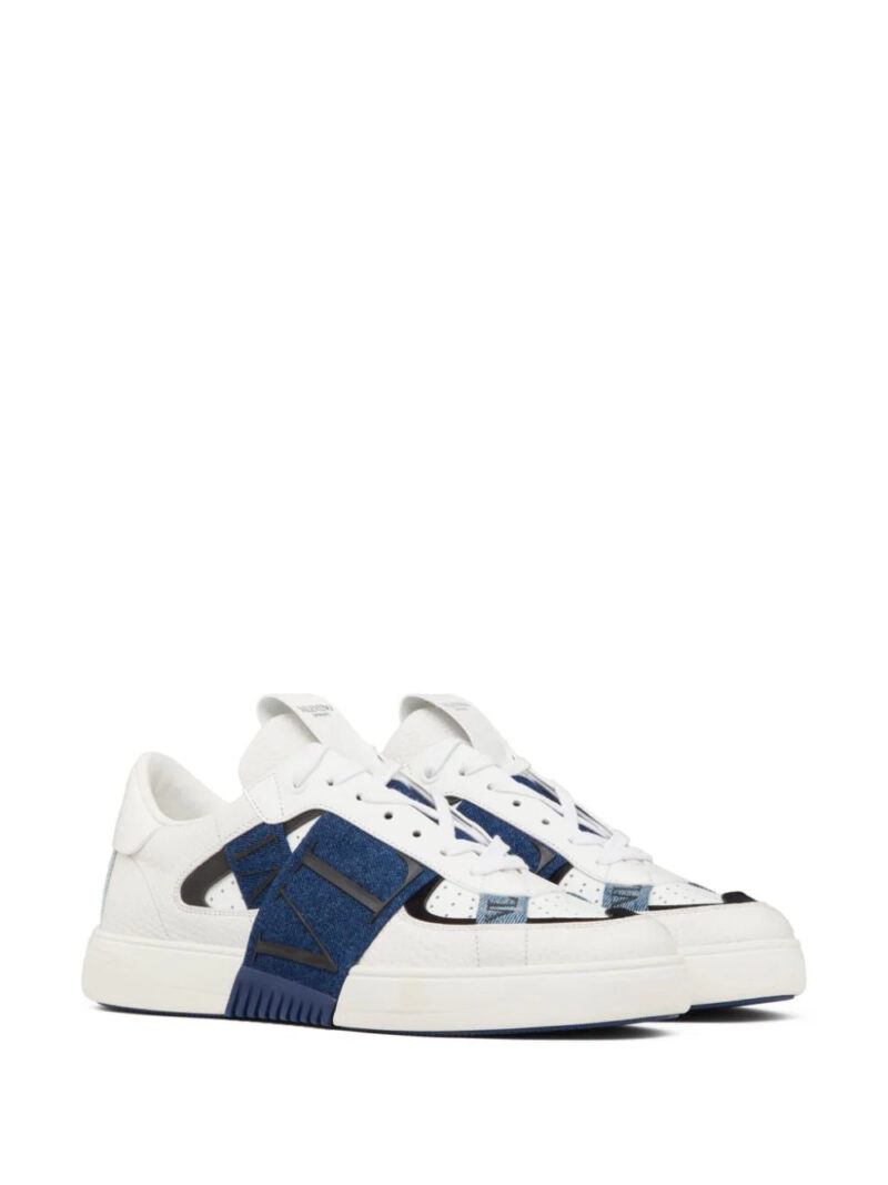 Valentino Garavani  VL7N panelled leather sneakers