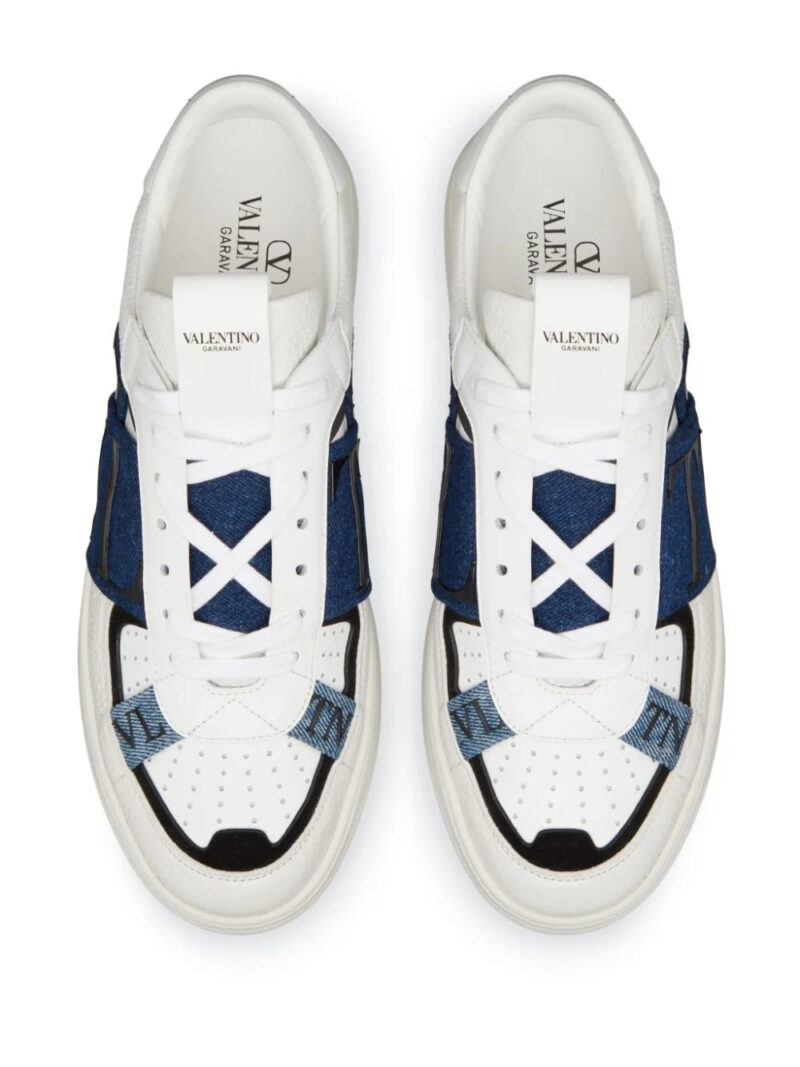 Valentino Garavani  VL7N panelled leather sneakers