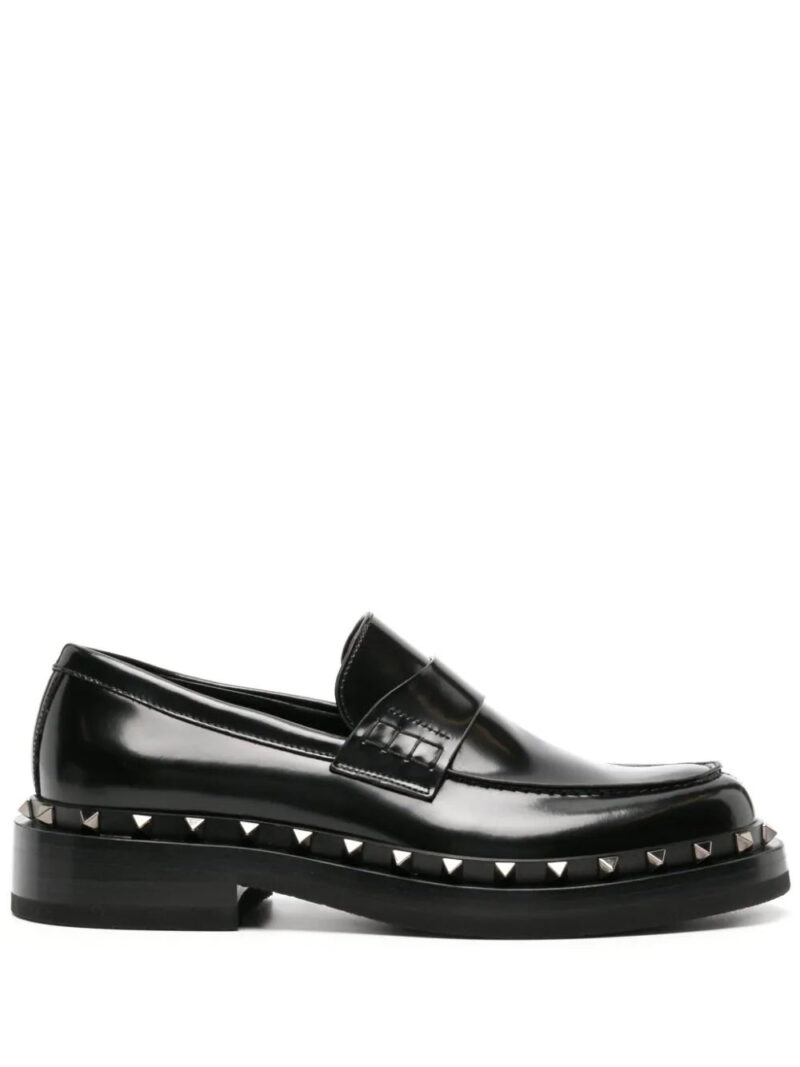 Valentino Garavani  Rockstud M-way leather loafers