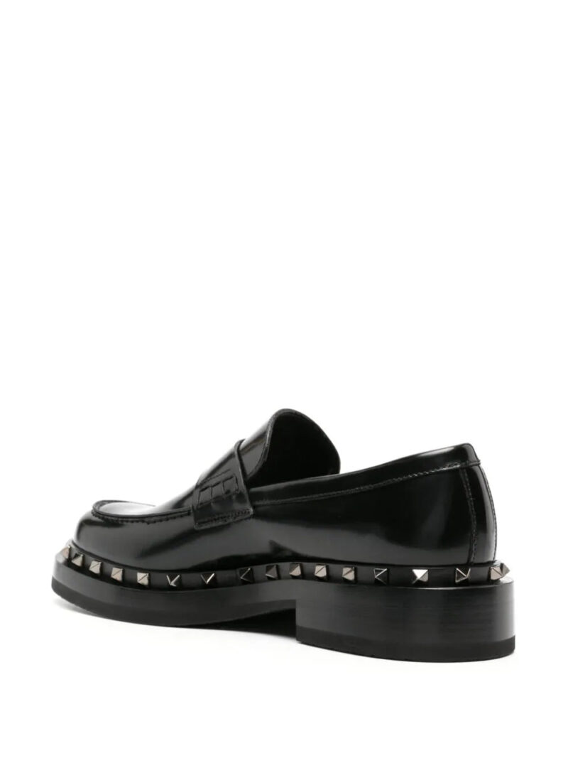Valentino Garavani  Rockstud M-way leather loafers