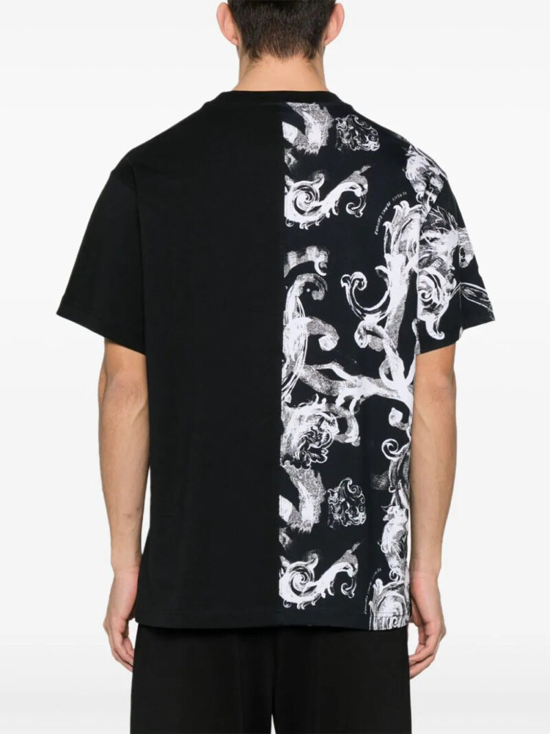 Versace Jeans Couture  barocco-print cotton T-shirt