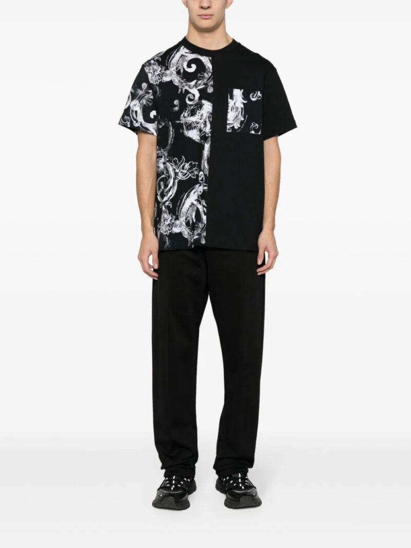 Versace Jeans Couture  barocco-print cotton T-shirt