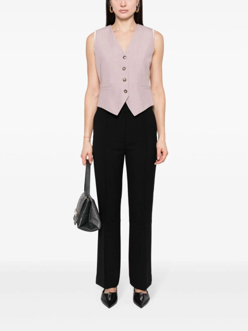 Victoria Beckham  wool buttoned waistcoat