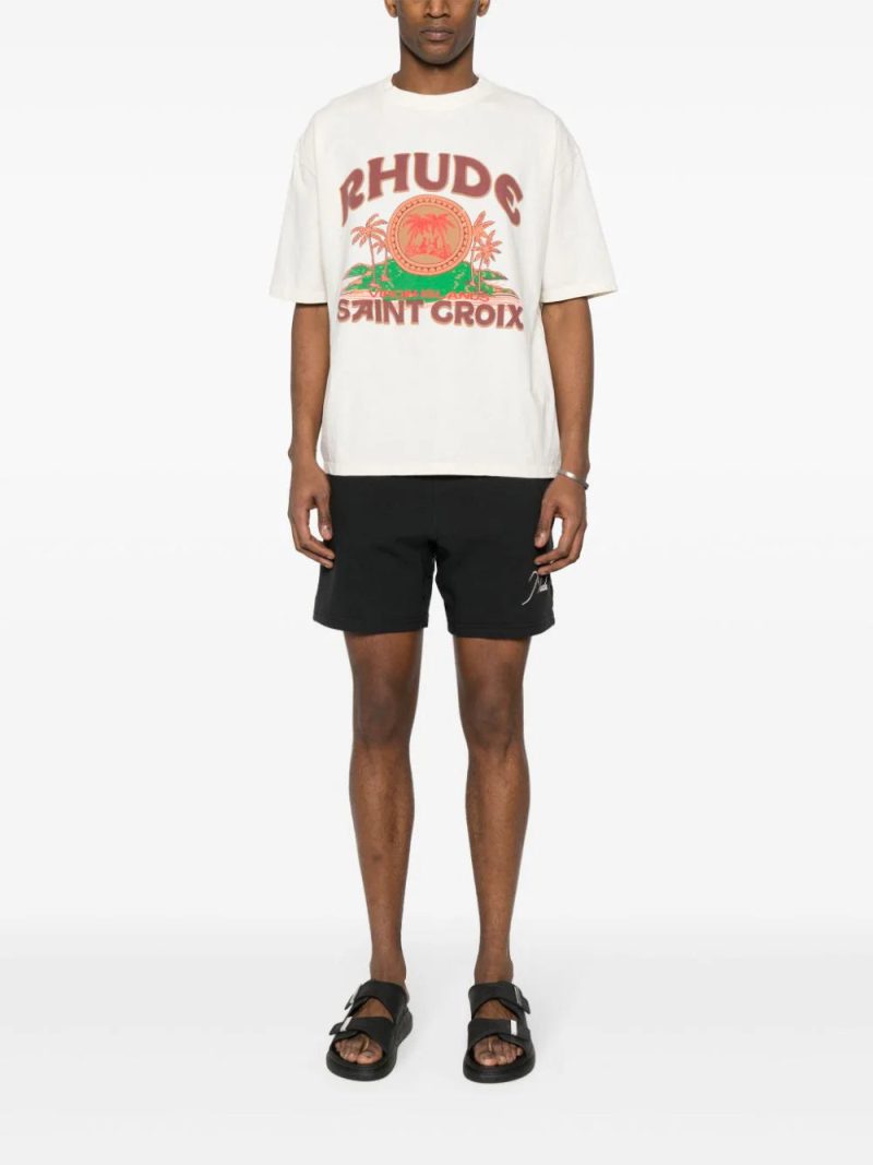 RHUDE  Saint Croix cotton T-shirt