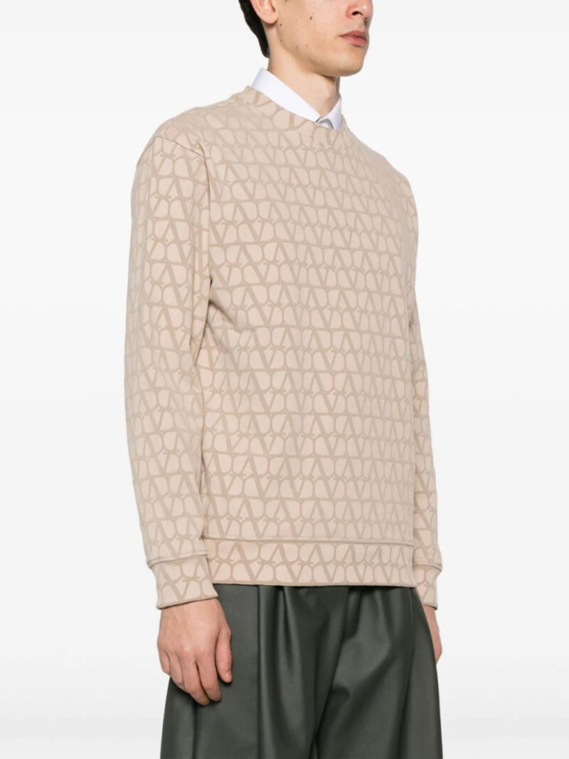 Valentino Garavani  Toile Iconographe-print cotton sweatshirt