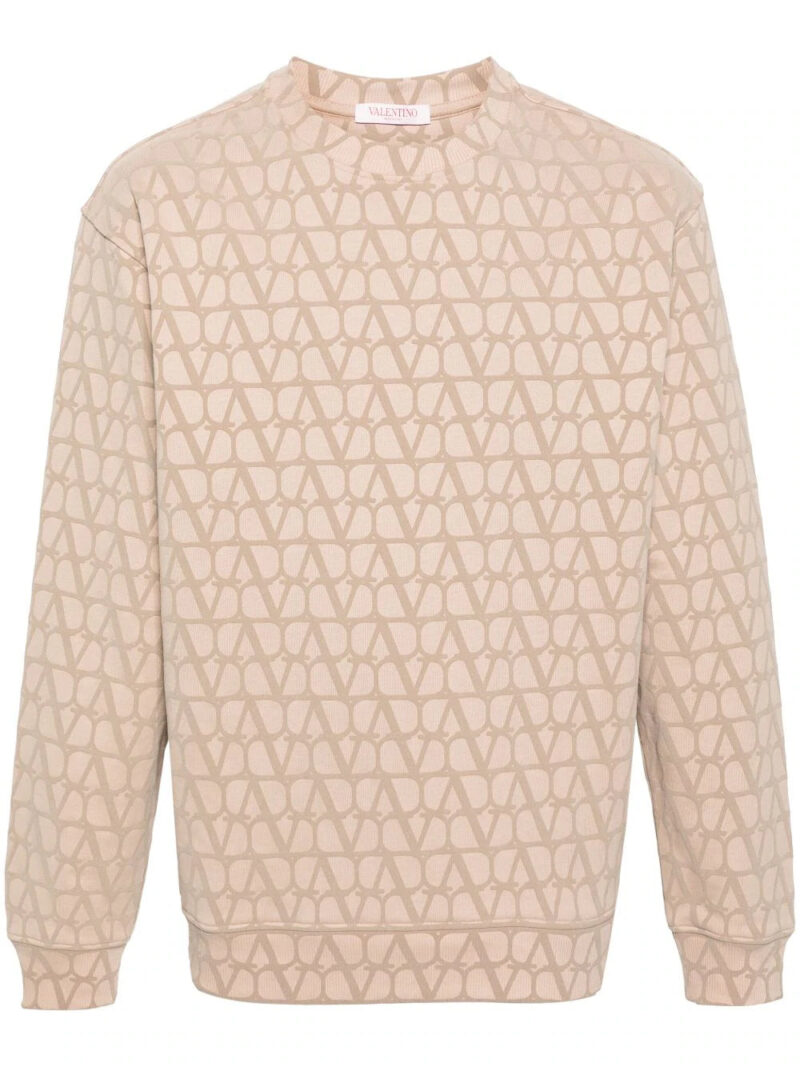 Valentino Garavani  Toile Iconographe-print cotton sweatshirt