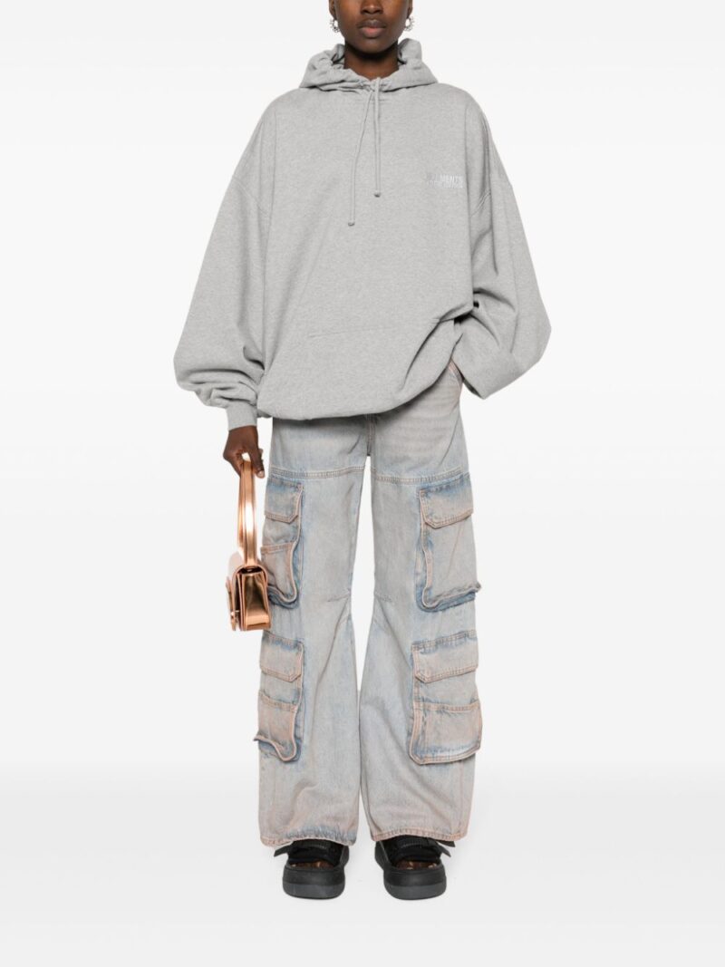 VETEMENTS logo-embroidered hoodie