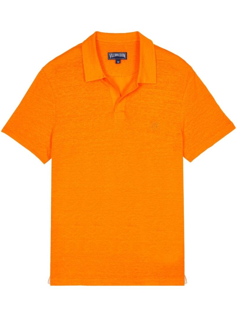 Vilebrequin  Pyramid linen polo shirt