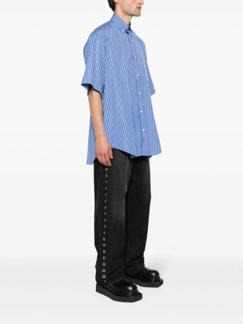 VETEMENTS striped poplin shirt