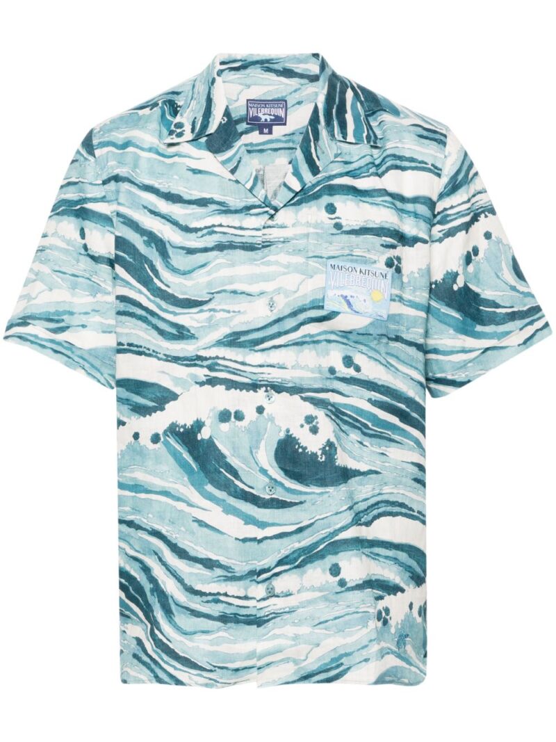 Vilebrequin  x Vilebrequin Charlie linen shirt