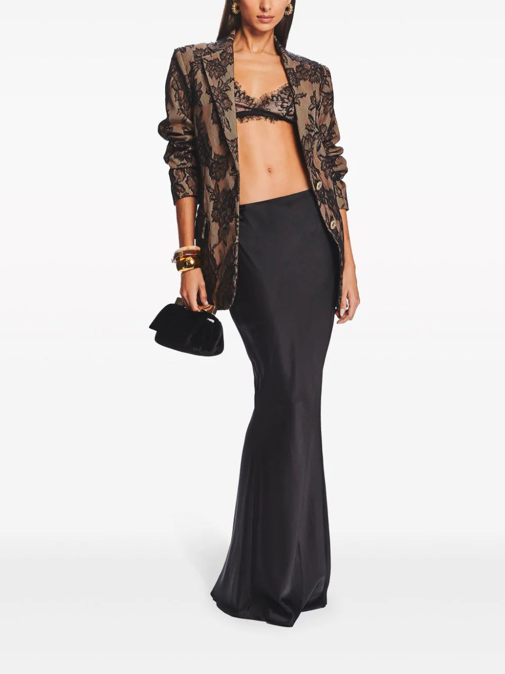 Retrofete Marna lace triangle bralette - Image 3