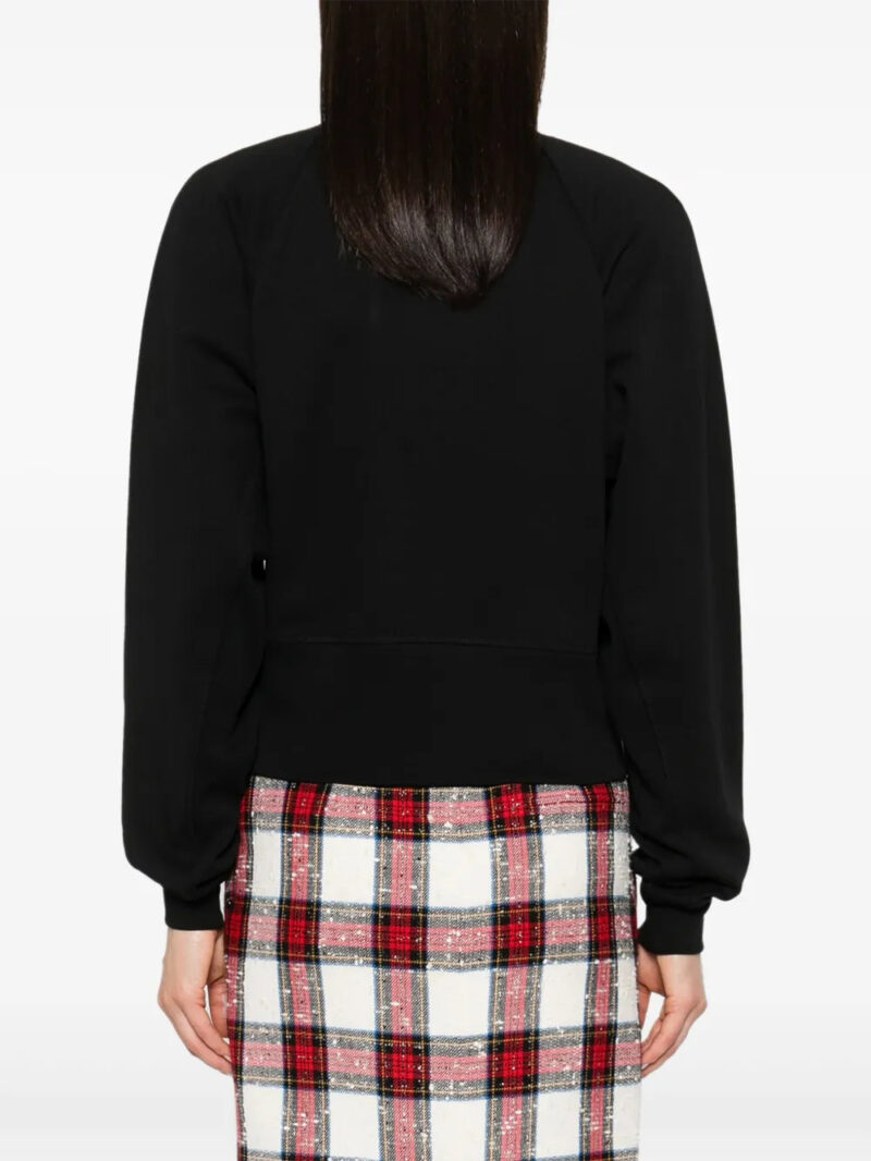 Vivienne Westwood  Orb-logo-embroidery cotton sweatshirt