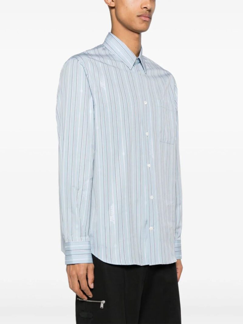 Versace  Nautical Stripe cotton shirt