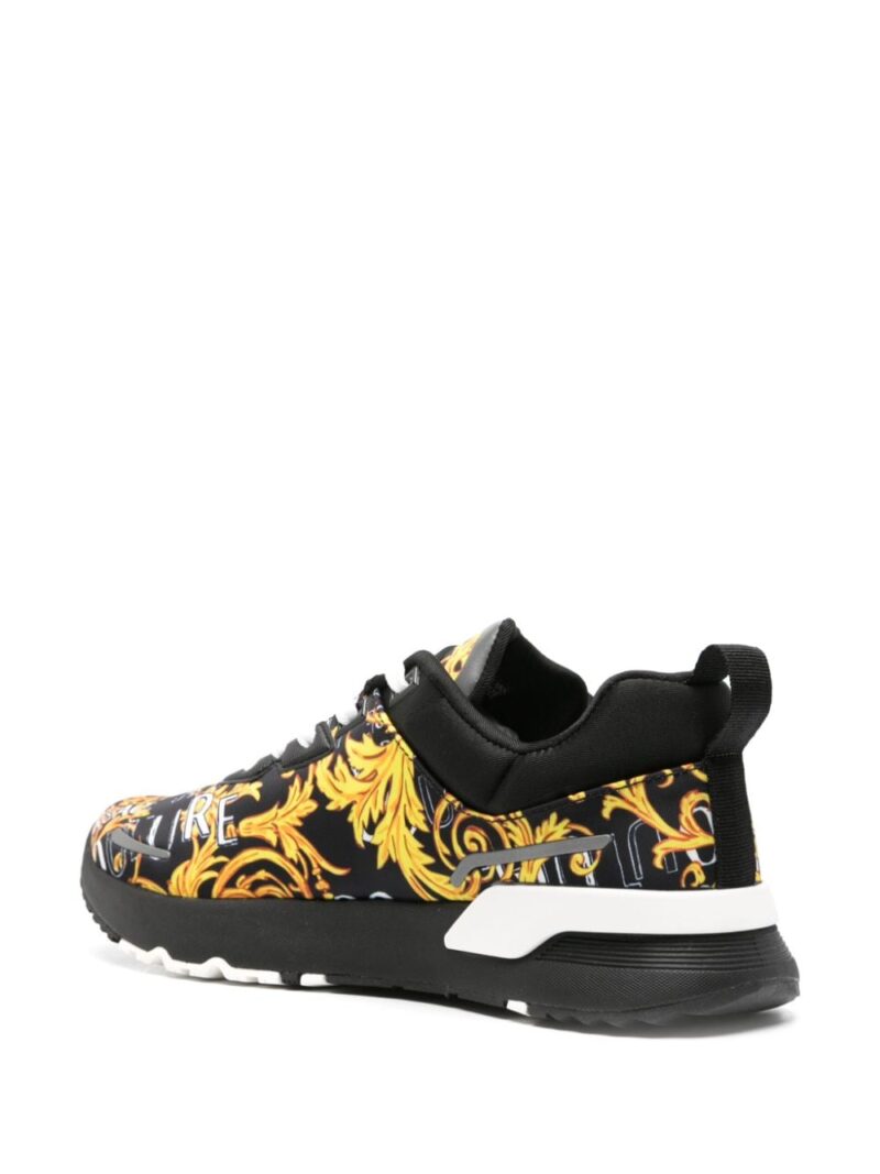 Versace Jeans Couture Barocco-print panelled sneakers