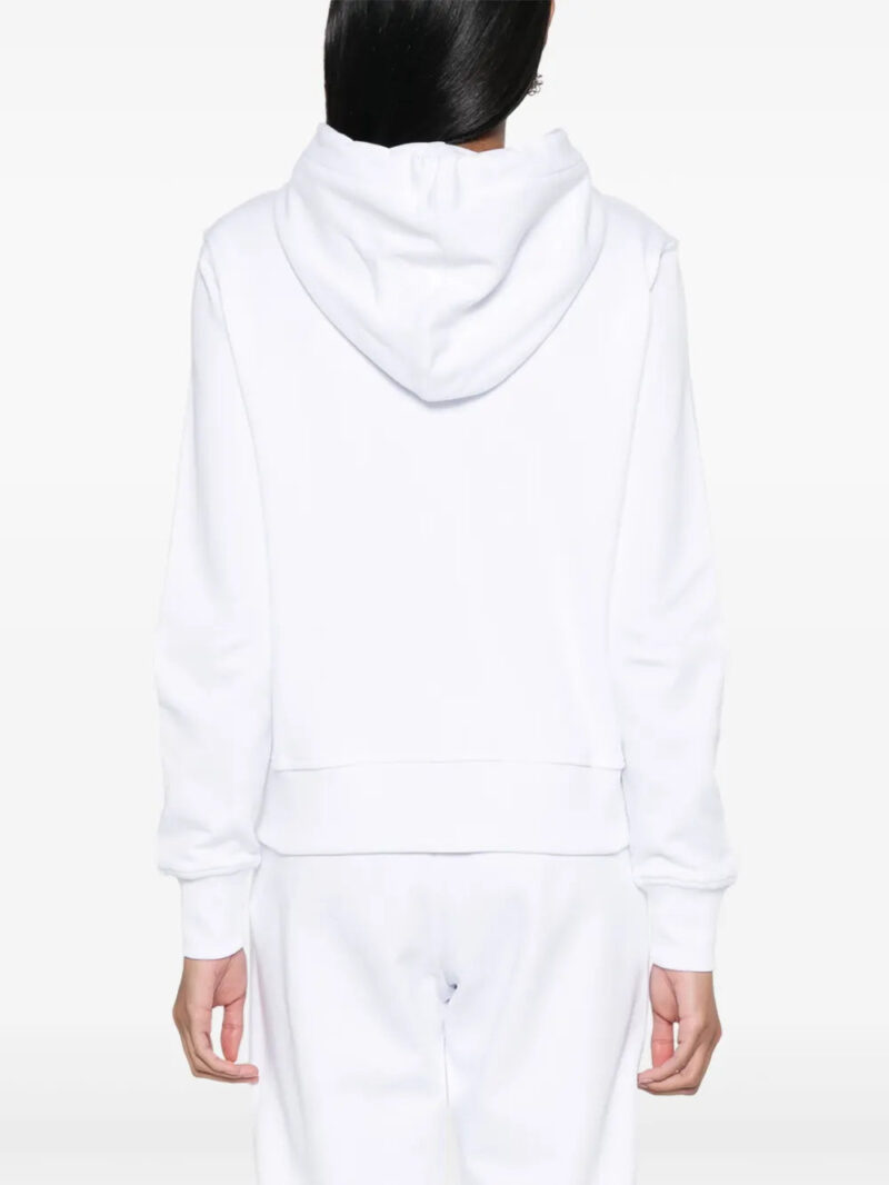 Versace Jeans Couture  logo-embroidered zip-up hoodie