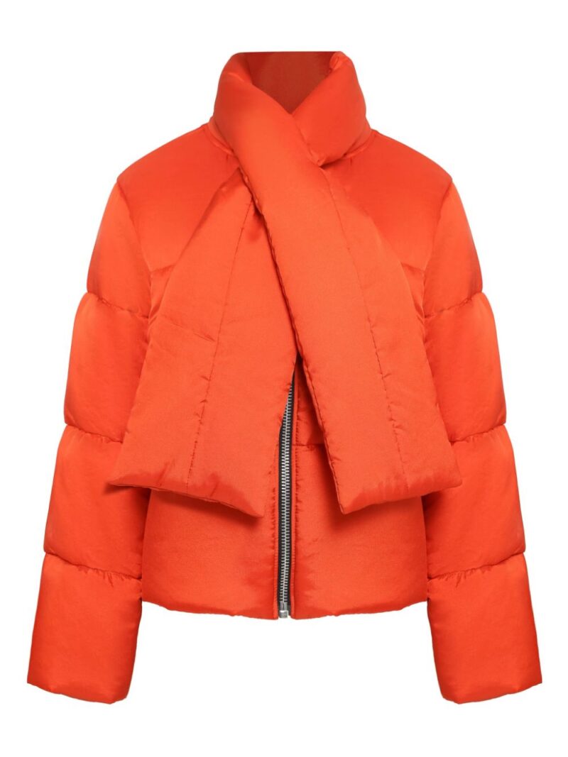 Uma | Raquel Davidowicz  Glutamina scarf-detail puffer jacket