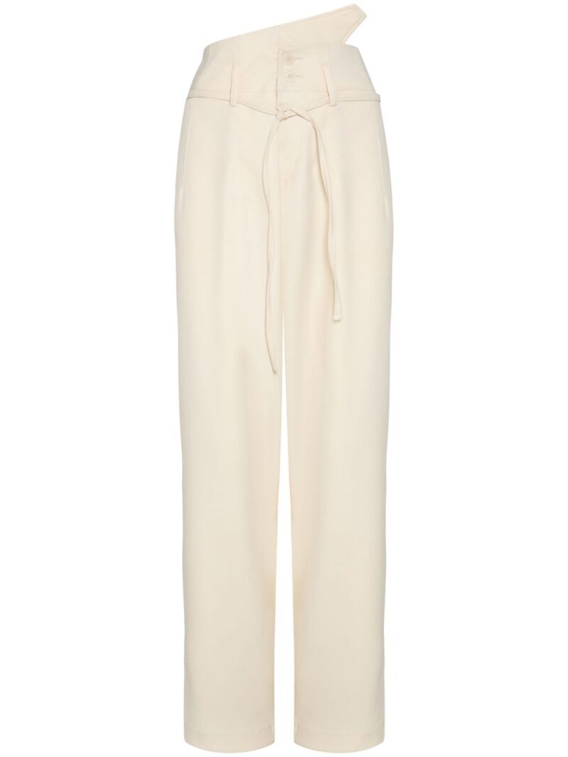 Uma | Raquel Davidowicz  high-waisted straight-leg trousers