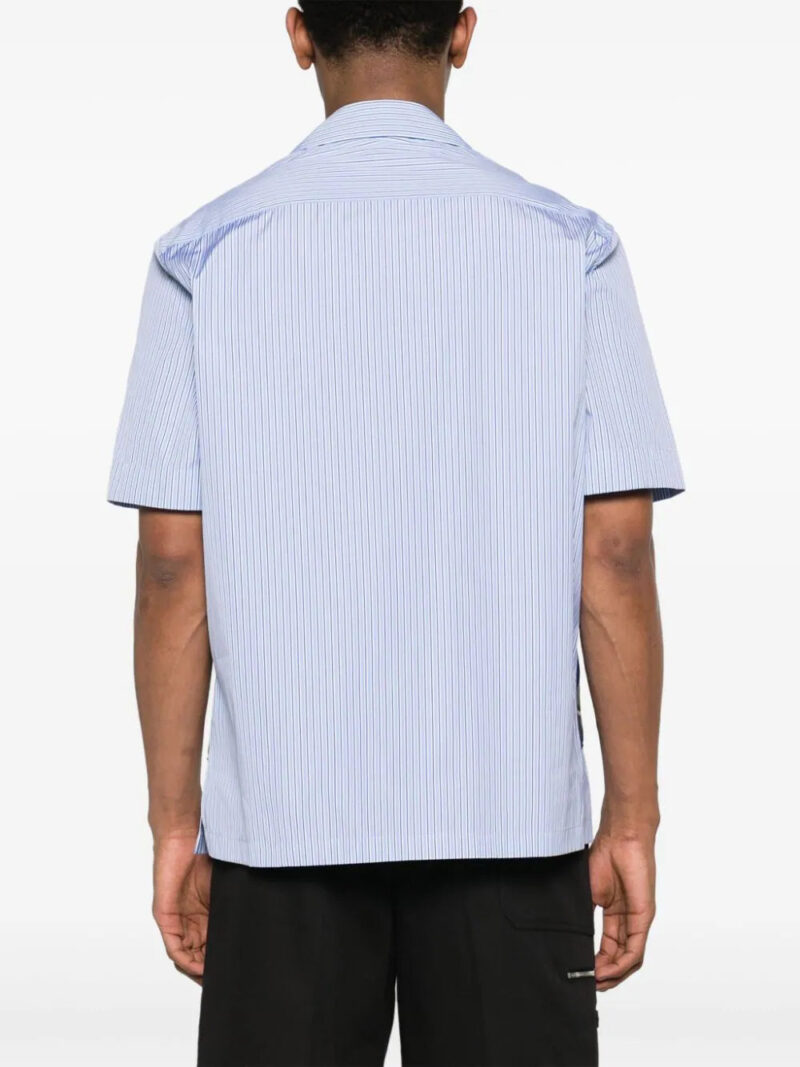 Versace Nautical-print striped shirt
