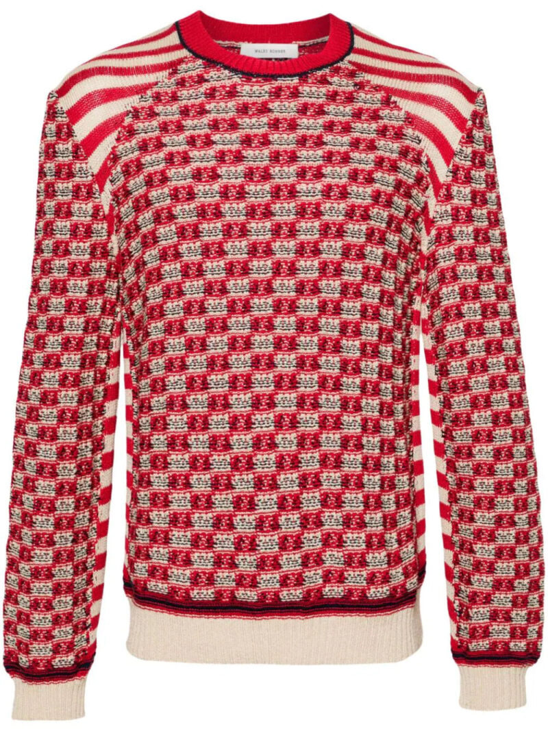 Wales Bonner  Unity cotton jumper