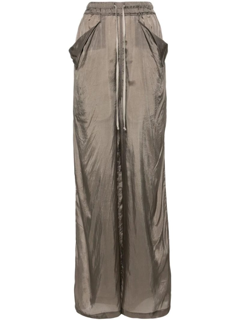 Rick Owens  Lido drawstring wide-leg trousers