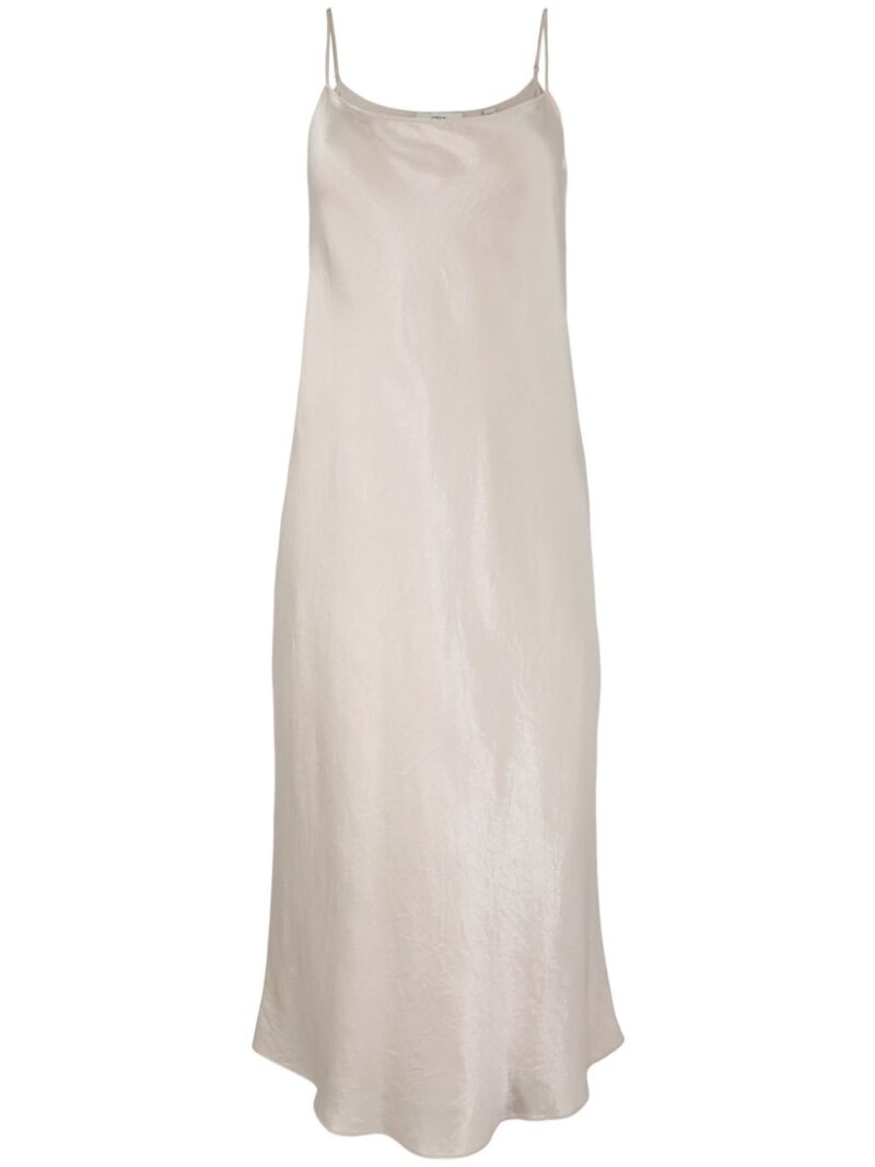 Vince  satin midi slip dress