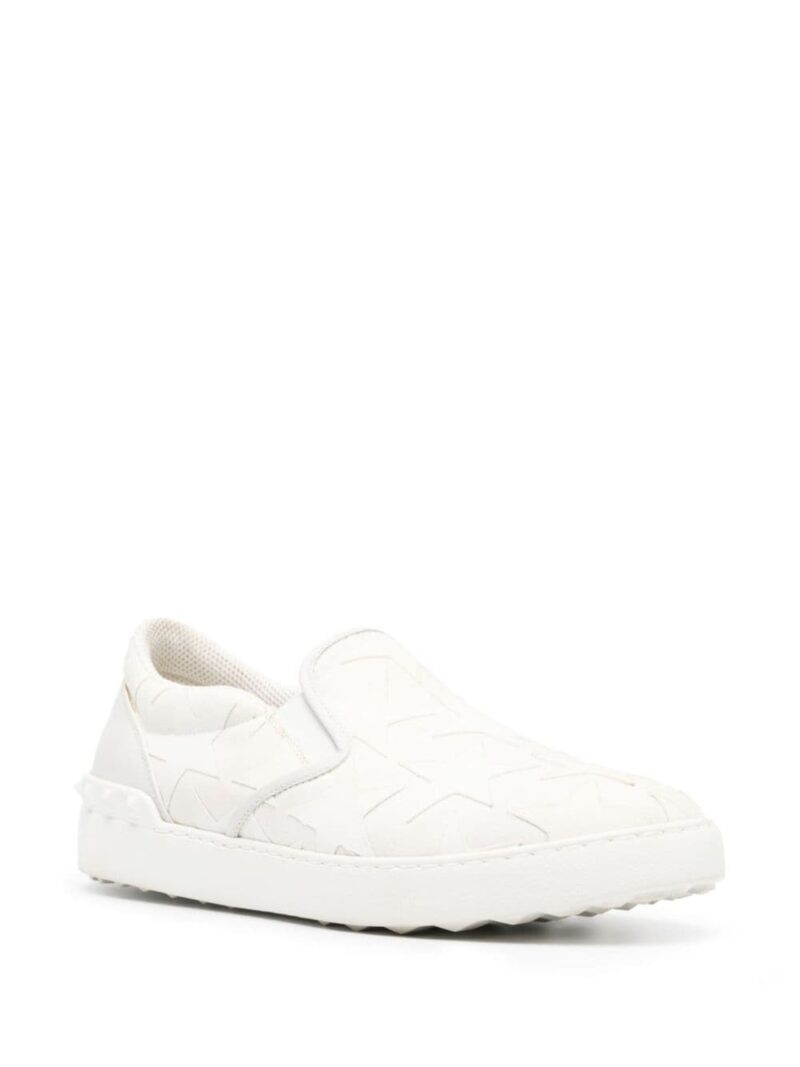 Valentino Garavani star-jacquard canvas sneakers