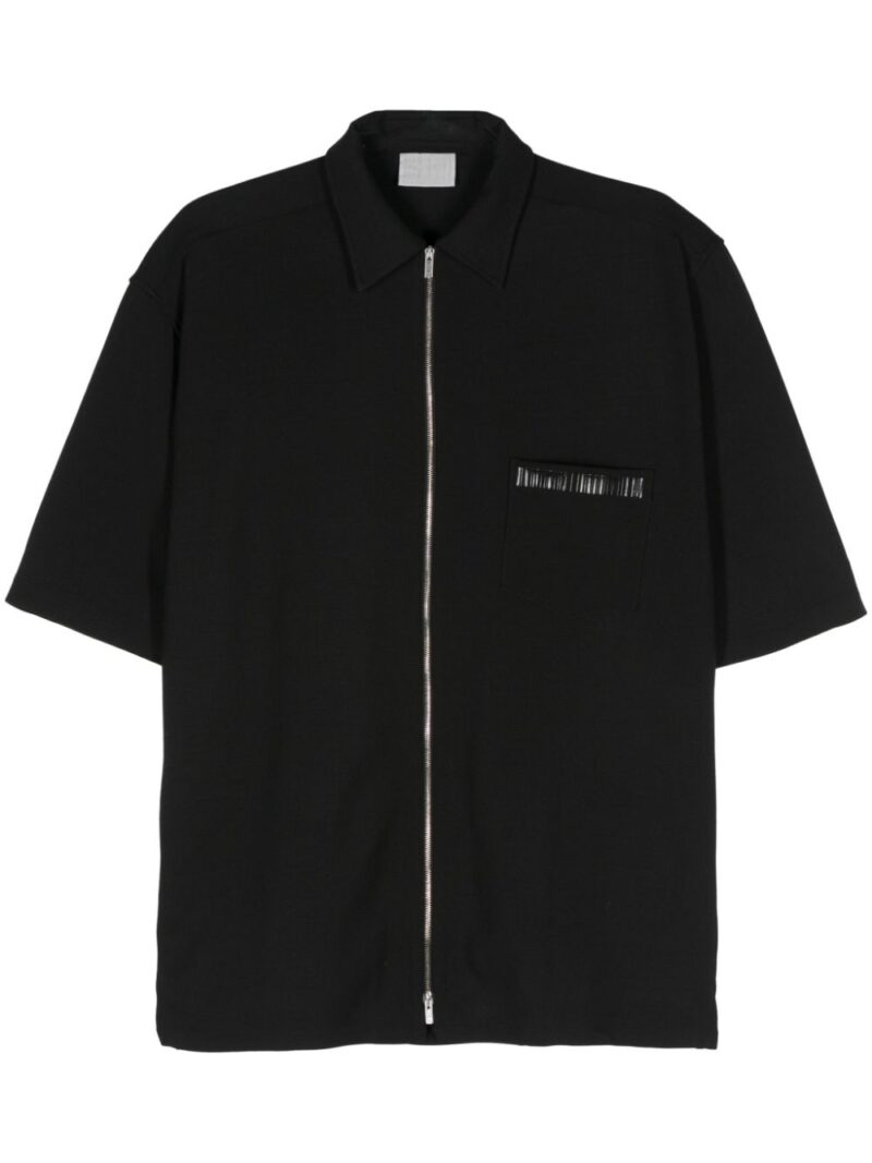 VTMNTS  raised logo-detail short-sleeve shirt