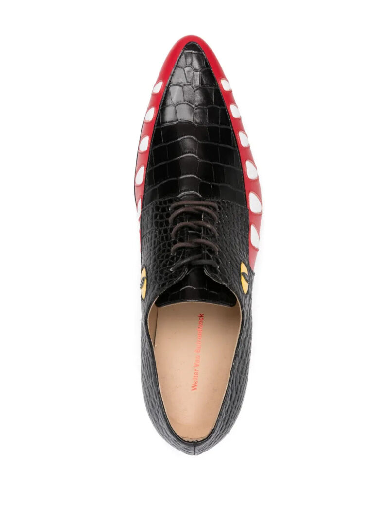 Walter Van Beirendonck Crocodile shoes
