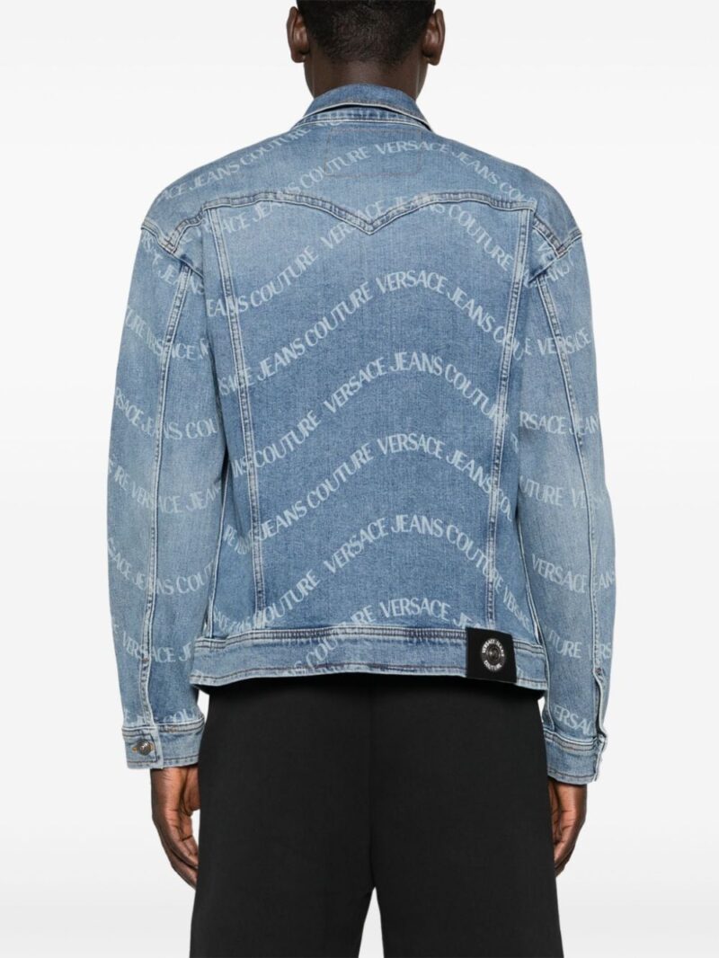 Versace Jeans Couture Logowave denim jacket