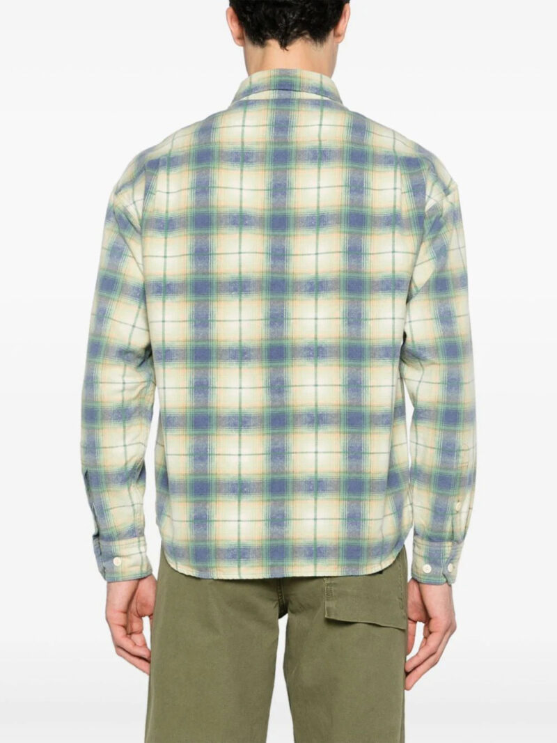 visvim  plaid-check flannel shirt