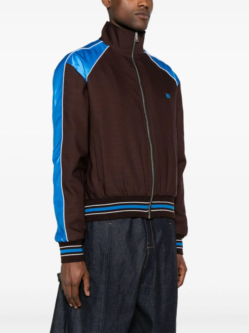 Wales Bonner  Courage zip-up track jacket