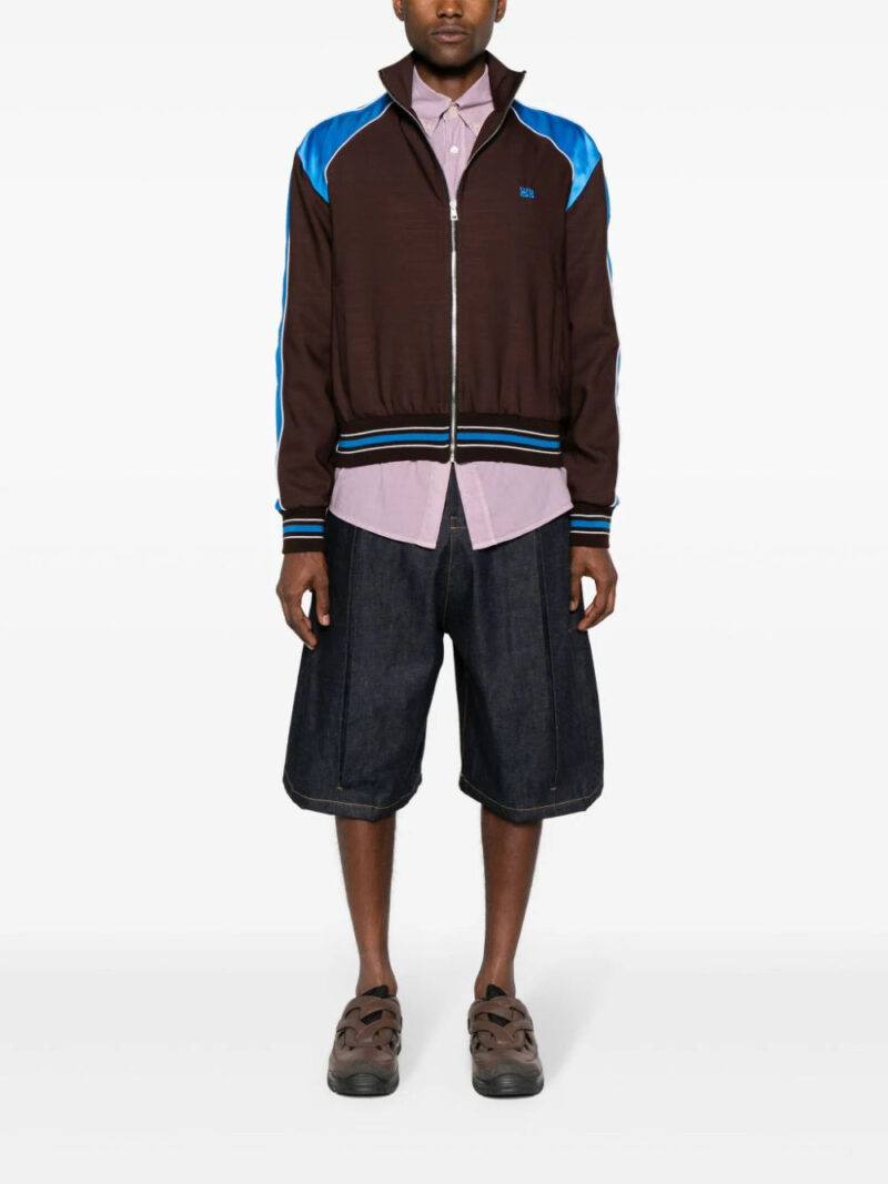 Wales Bonner  Courage zip-up track jacket