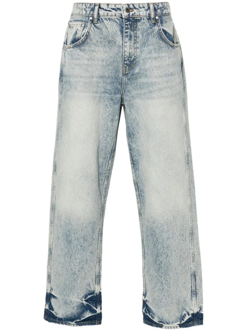 Represent  straight-leg jeans