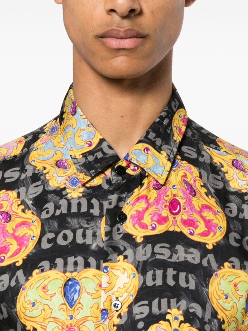 Versace Jeans Couture Heart Couture-print shirt