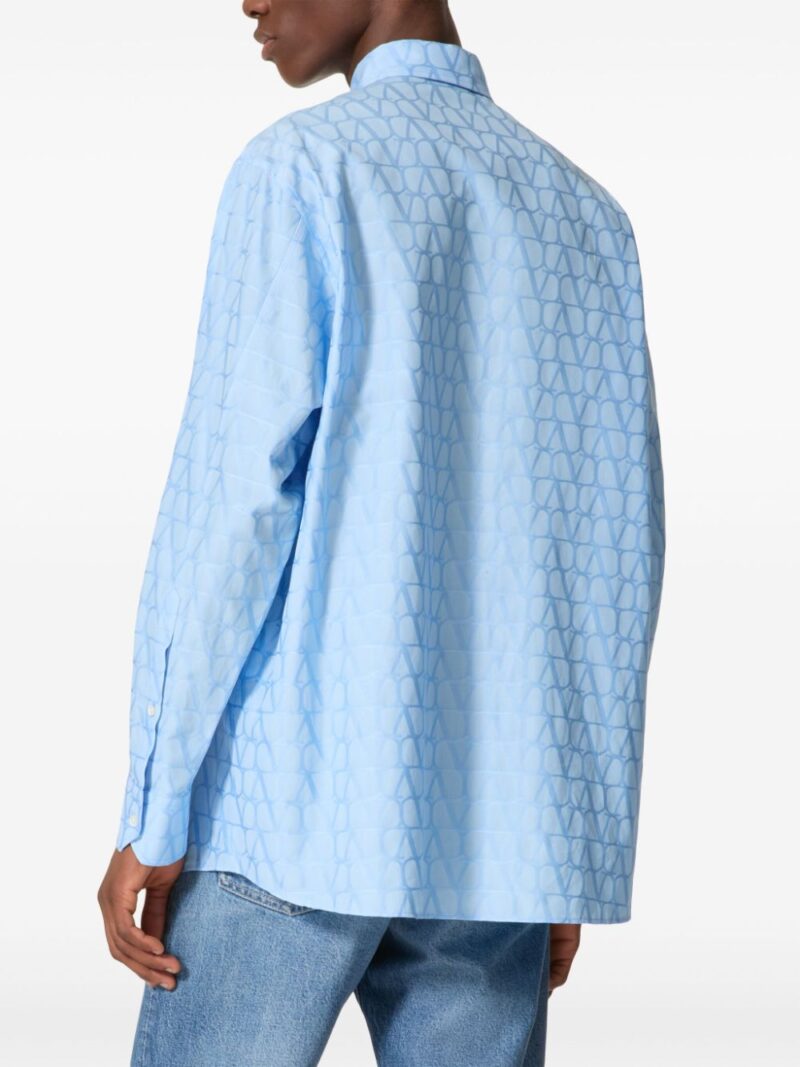 Valentino Garavani  Toile Iconographe cotton shirt