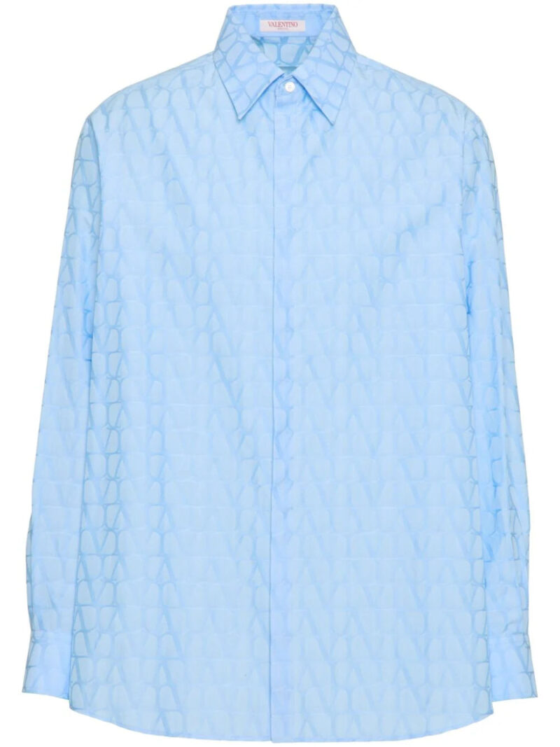 Valentino Garavani  Toile Iconographe cotton shirt