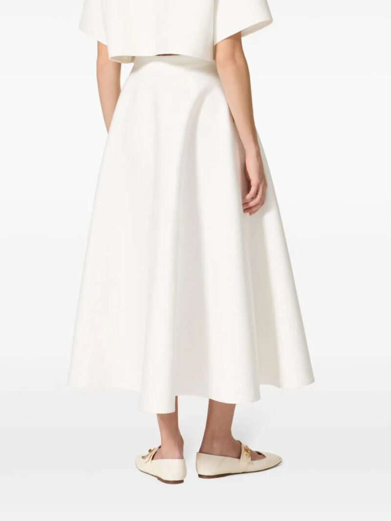 Valentino Garavani cotton midi-length skirt