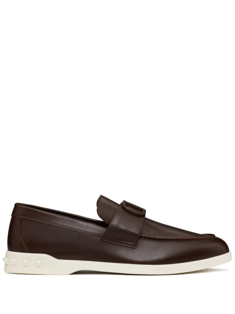 Valentino Garavani  Leisure Flows leather loafers