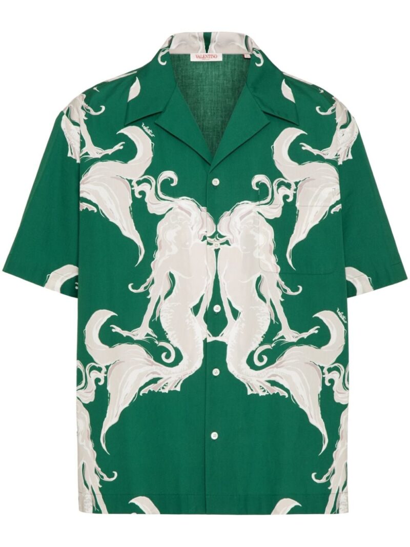 Valentino Garavani graphic-print cotton T-shirt