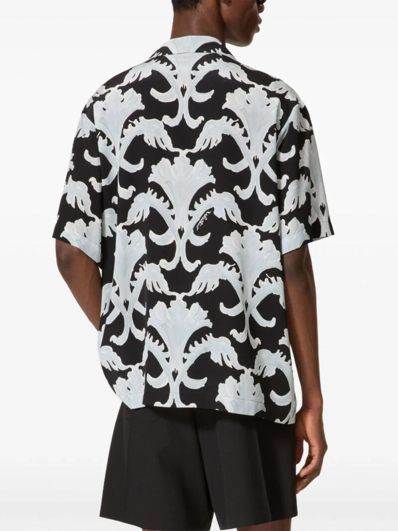 Valentino Garavani  graphic-print silk T-shirt