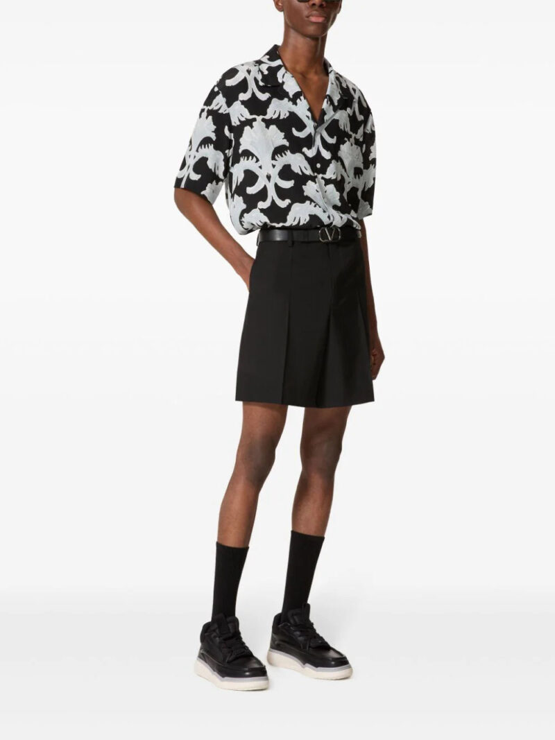 Valentino Garavani  graphic-print silk T-shirt