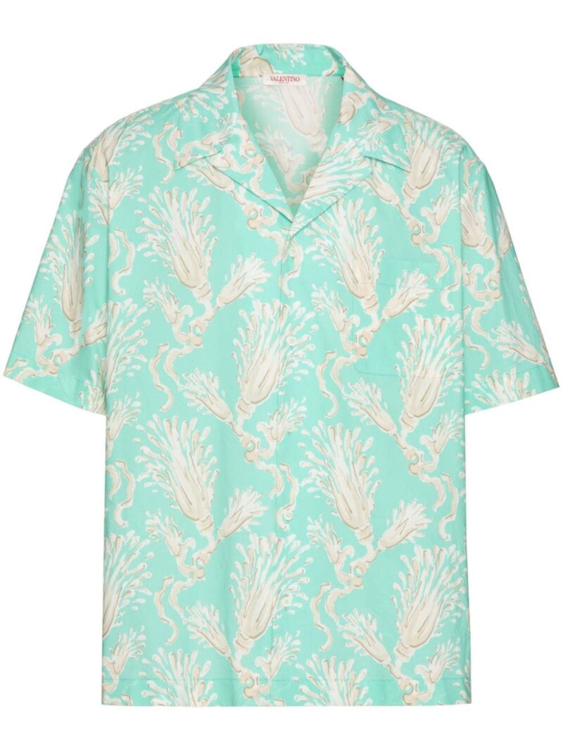 Valentino Garavani graphic-print cotton T-shirt