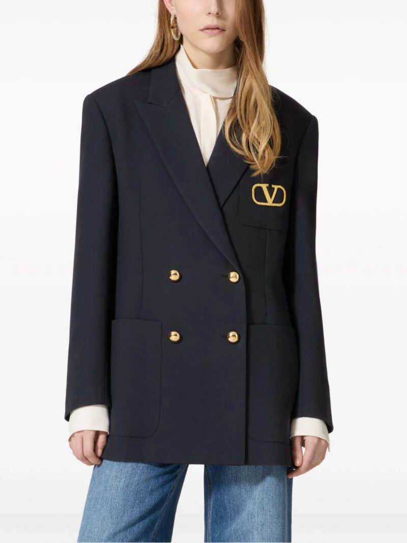 Valentino Garavani  VLogo Signature virgin wool blazer