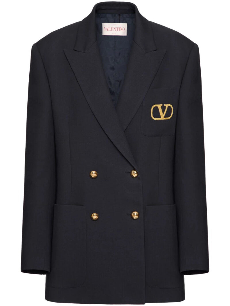 Valentino Garavani  VLogo Signature virgin wool blazer