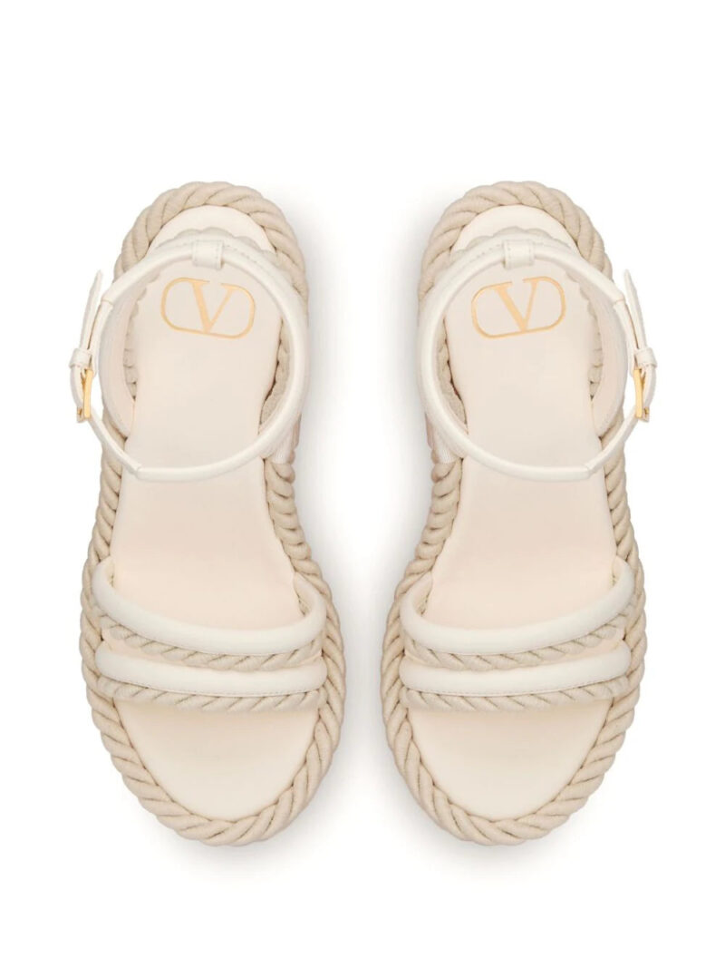 Valentino Garavani VLogo Summerblocks wedge sandals