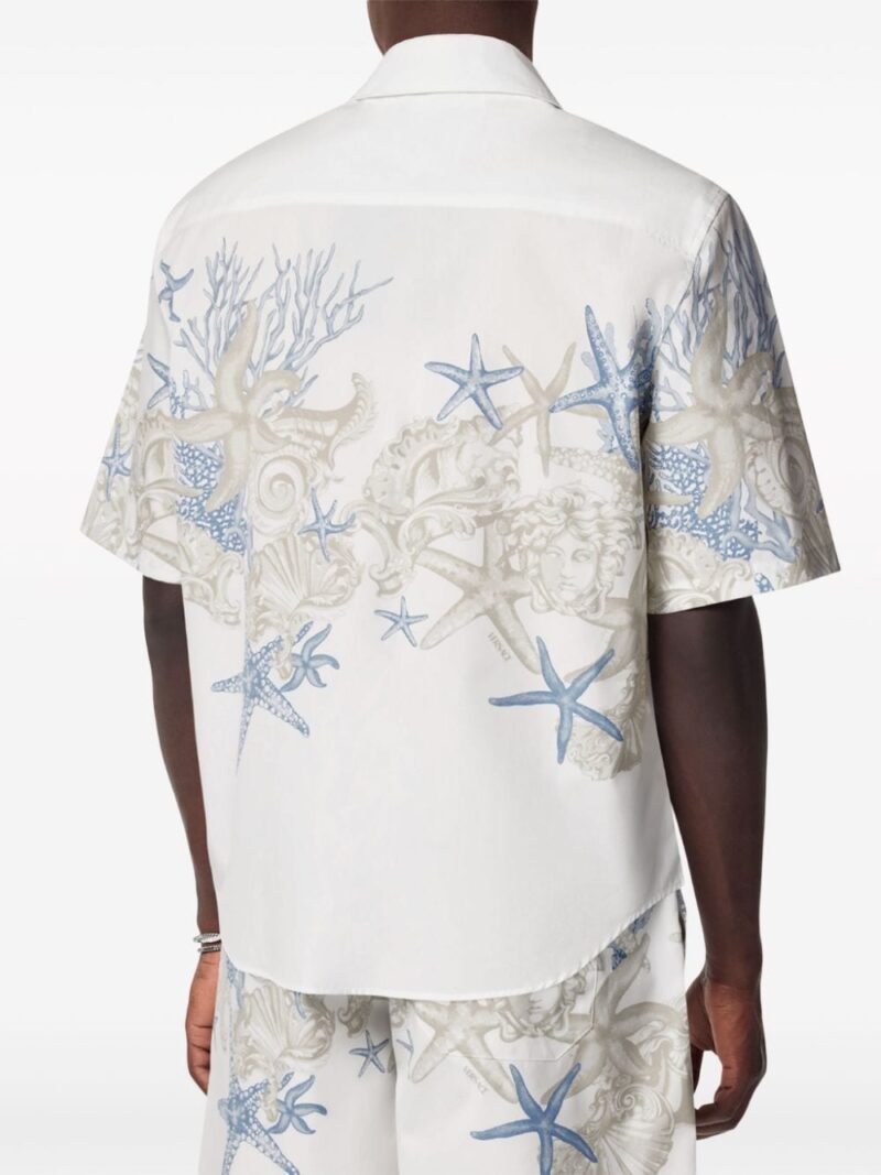 Versace Barocco Sea cotton shirt