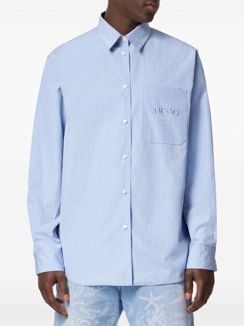 Versace Barocco Sea reversible shirt