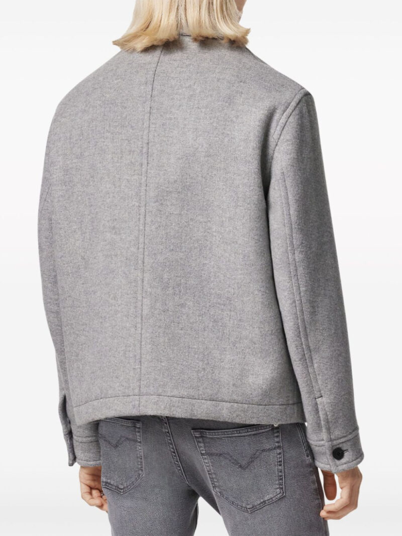 Versace  wool-blend blouson jacket