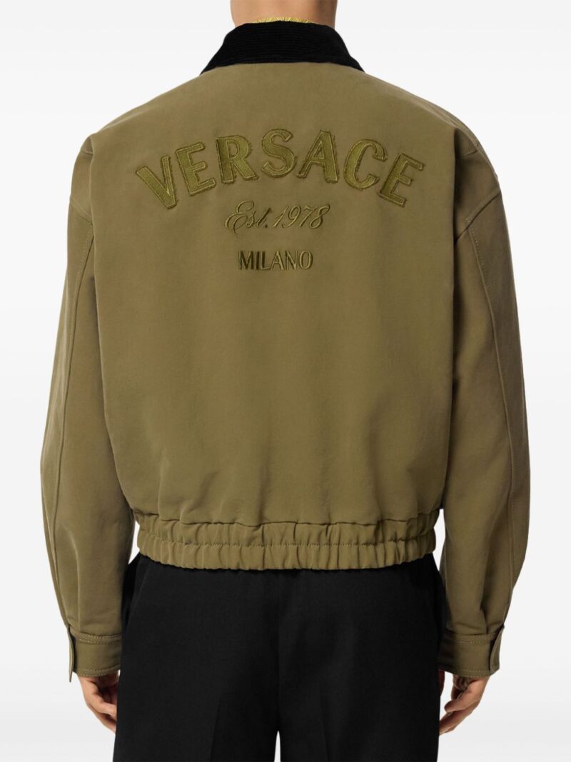 Versace Milano Stamp blouson jacket