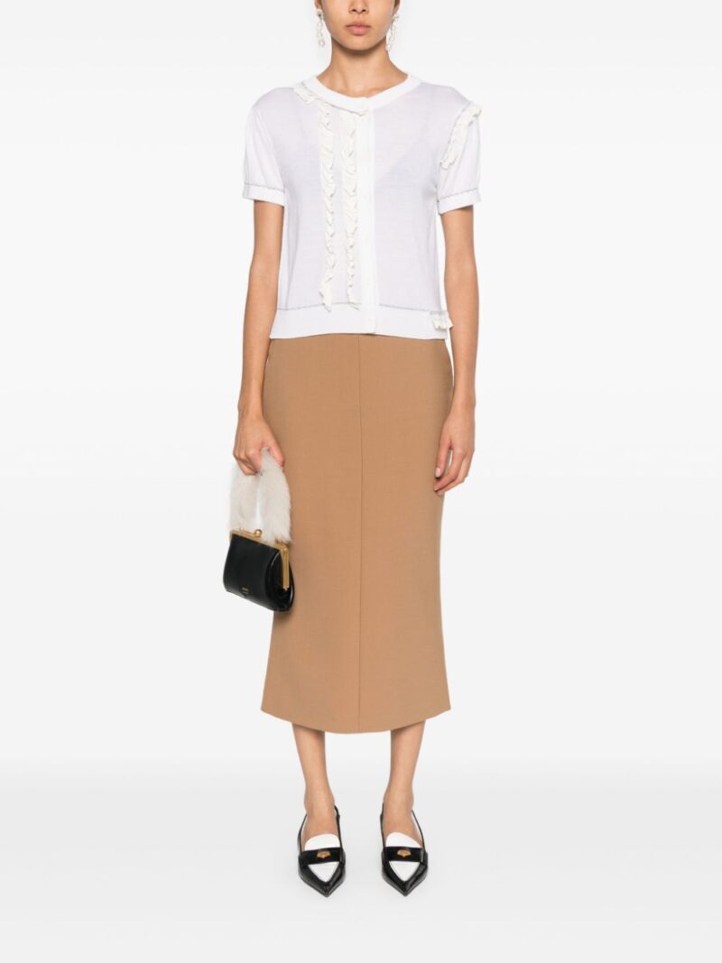 Viktor & Rolf  high-waisted midi pencil skirt